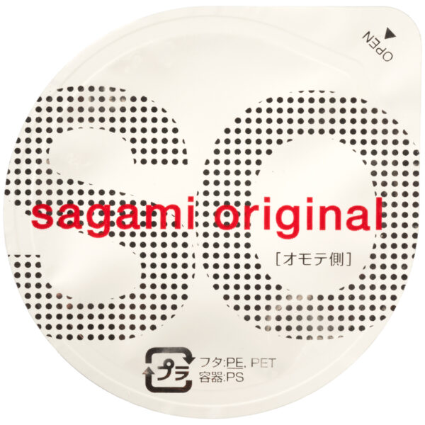 Sagami Original Latexfri Kondomer 6 Pack - Klar