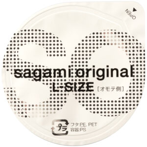 Sagami Original Latexfri Kondomer Large 6 Pack - Klar