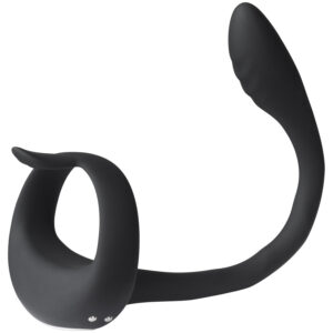 Sinful Dual Motor 2-way Penisring til Par - Sort