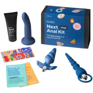 Sinful Next Step Anal Kit - Blå