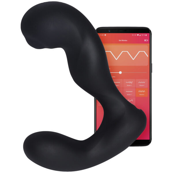 Svakom Iker App-styret Prostata og Perineum Vibrator - Sort