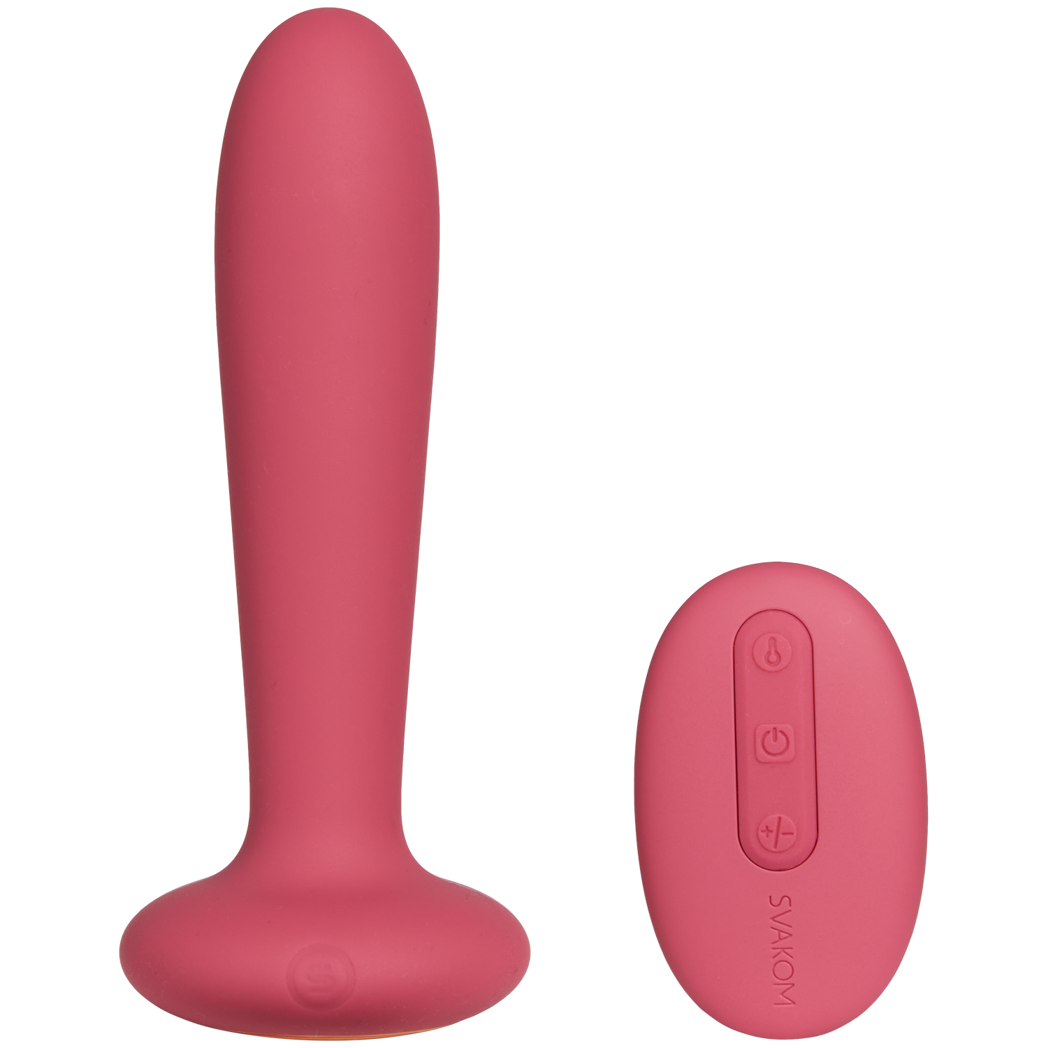 Svakom Primo Warming Butt Plug Vibrator - Pink Svakom Primo Warming Butt Plug Vibrator - Pink