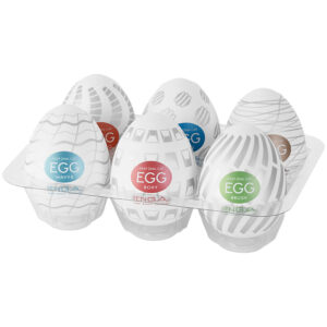 Tenga Egg Masturbator Pack Standard 6 Pack - Hvid