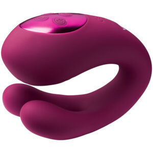 VIVE Yoko Triple Action Vibrator with Clitoral Pulse Wave - Rosa