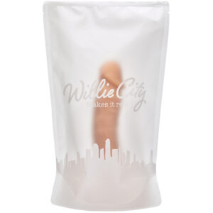 Willie City Luxe Realistisk Silikone Dildo 23 cm - Nude