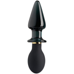 ANOS Double-Ended Vibrerende Butt Plug - Sort