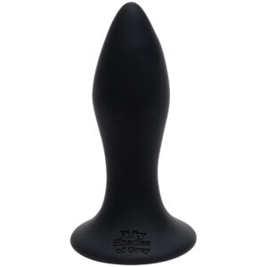 Fifty Shades of Grey Sensation Vibrerende Butt Plug - Sort