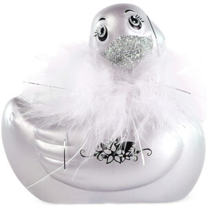 I Rub My Duckie Mini Paris Vibrator - Sølv