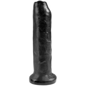King Cock - Uncut Dildo 20 cm - Sort