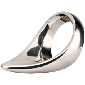 Malesation Metal Teardrop Penisring - Sølv