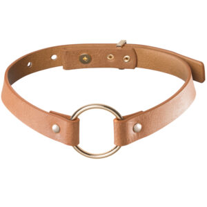 Maze by Bijoux Indiscrets Single Choker Halsbånd - Brun