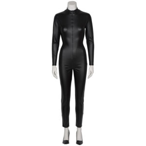 Nortie Fetish Wetlook Bundløs Catsuit - S/M