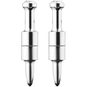 Ouch! Magnetiske Brystklemmer med Diamantstift - Grå