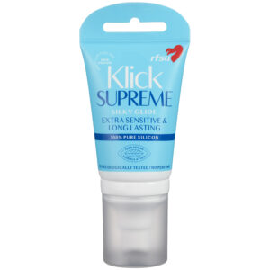 RFSU Klick Supreme Glide Silikone Glidecreme 40 ml - Klar