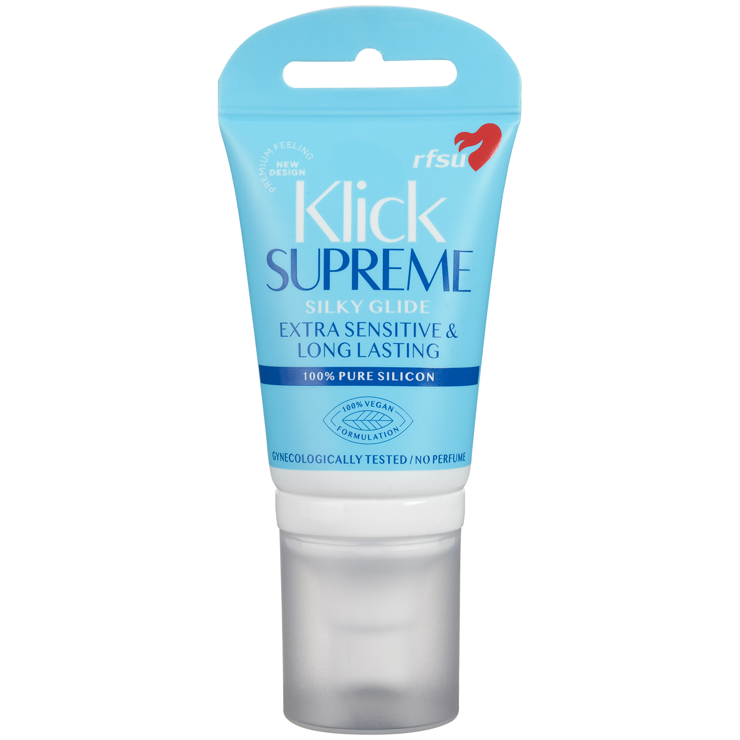RFSU Klick Supreme Glide Silikone Glidecreme 40 ml - Klar RFSU Klick Supreme Glide Silikone Glidecreme 40 ml - Klar