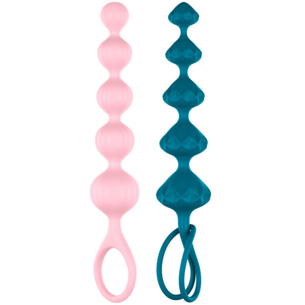 Satisfyer Love Beads Analkæde 2 stk - Flere farver