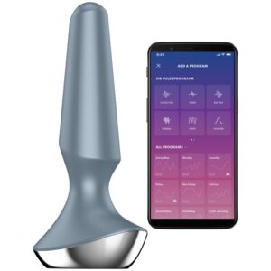 Satisfyer Plug-ilicious 2 Plug Vibrator - Blå