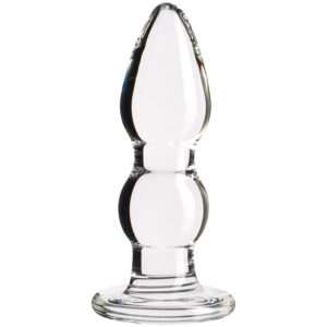 Sinful Groove Small Glas Butt Plug - Klar