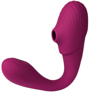 VIVE Mirai Double Ended Pulse & Air Wave Vibrator - Rosa
