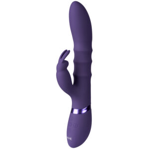 VIVE Sora Thrusting Rings G-punkts Rabbit Vibrator - Lilla