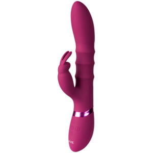 VIVE Sora Thrusting Rings G-punkts Rabbit Vibrator - Rosa