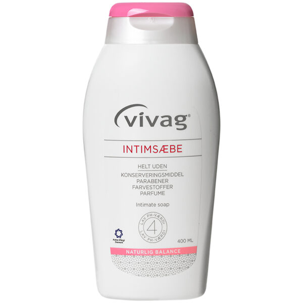 Vivag Intimsæbe 400 ml - Klar