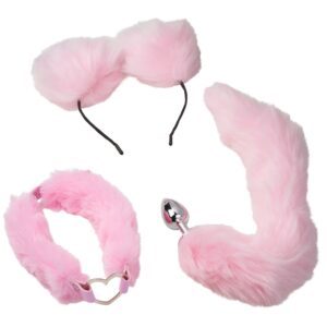 baseks Fluffy Kitty Cosplay Sæt