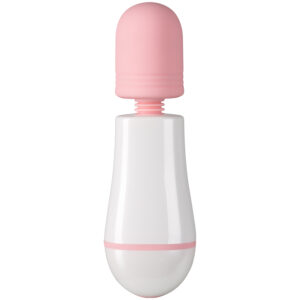 baseks Genopladelig Pink Mini Magic Wand - Flere farver