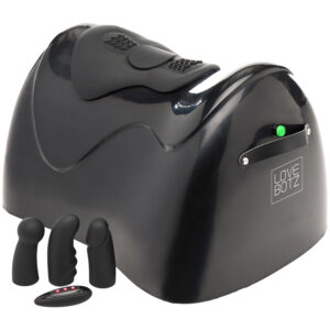 LoveBotz The Bucking Saddle Sexmaskine - Sort