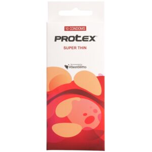 Protex Super Tynde Kondomer 10 stk - Klar