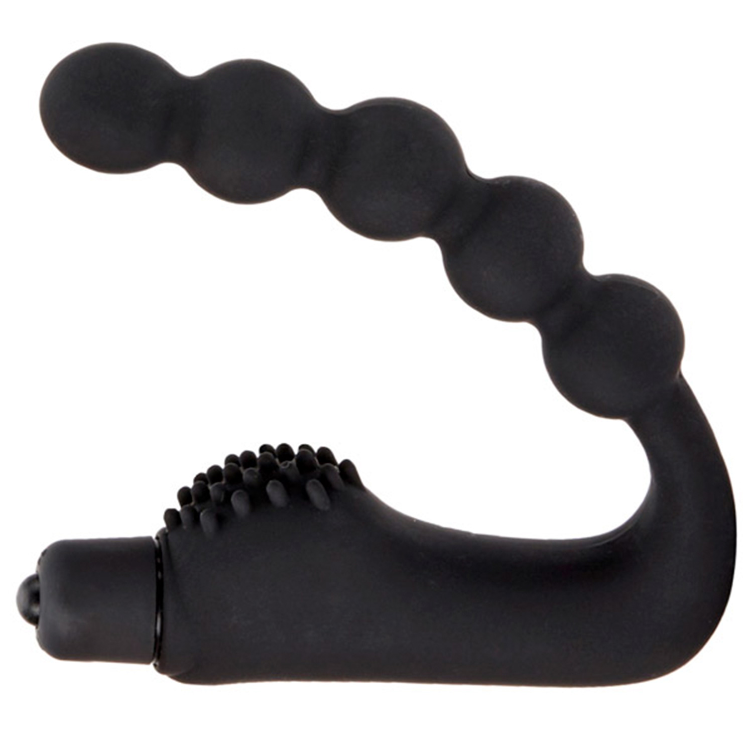 Sinful Beaded Prostata Vibrator - Sort Sinful Beaded Prostata Vibrator - Sort