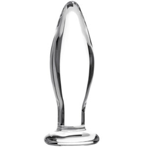 Sinful BumBum Glas Butt Plug Medium - Klar