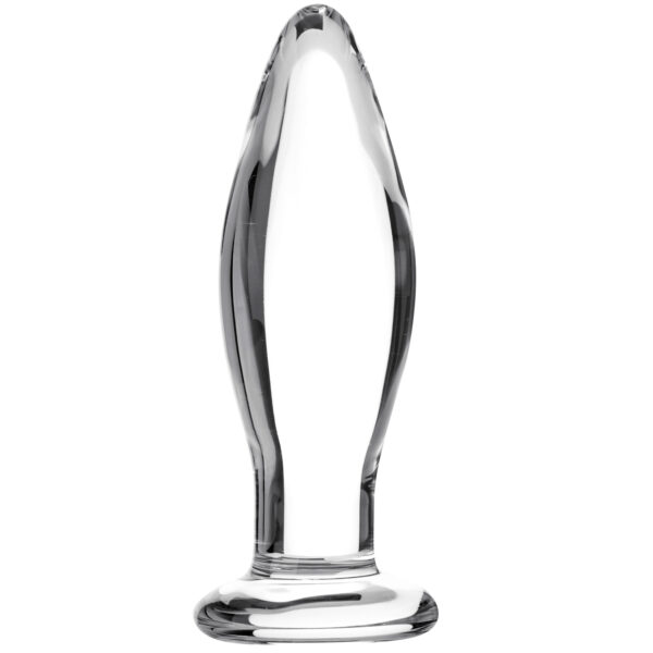 Sinful BumBum Glas Butt Plug Medium - Klar