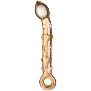 Sinful Chromatic Nubs Glas Dildo - Koral