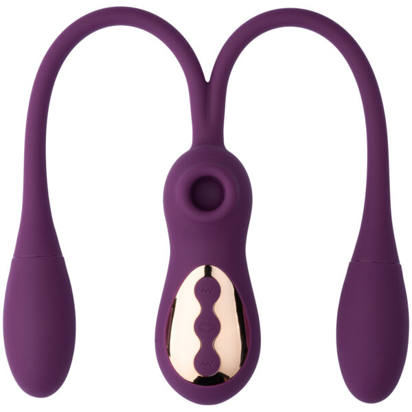Tracy's Dog Klitoris Stimulator med To Vibratorer