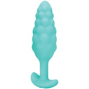 B-Vibe Bump Tekstureret Vibrerende Anal Plug - Blå
