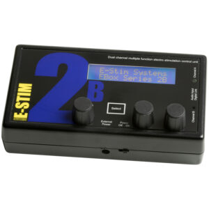 E-Stim 2B Elektro Power Box Sæt - Sort