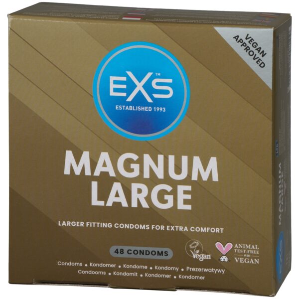 EXS Magnum Store Kondomer 48 stk - Klar