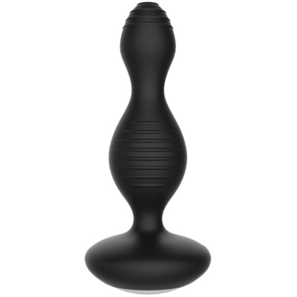 Electroshock E-Stimulation Vibrerende Anal Plug - Sort