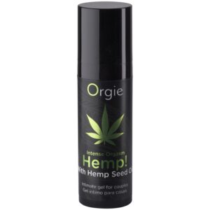 Orgie Hemp! Intense Orgasm Intimgel 15 ml - Grøn