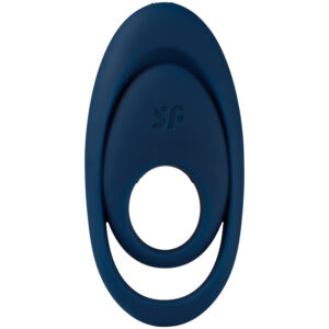Satisfyer Glorious Duo Vibrerende Penisring - Mørkeblå