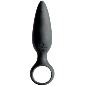 Fifty Shades of Grey Silikone Butt Plug - Black