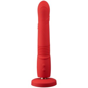 Lovense Gravity Thrusting Dildo - Rød