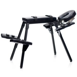 Master Series Obedience Sex Bænk - Black
