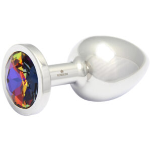 Rosebuds Swarovski Volcano Plug Large - Silver