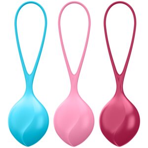 Satisfyer Strengthening Balls Bækkenbunds Kugler 3 stk - Flere farver