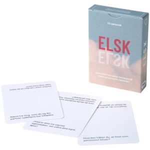 Snak Samtalekort Elsk - Mixed colours