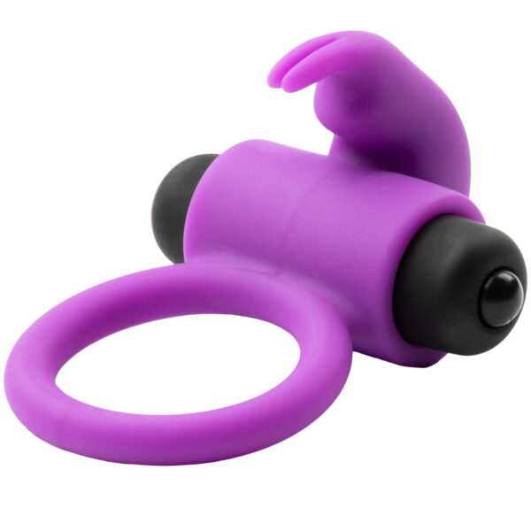 baseks Funny Bunny 10 Functions Penisring - Purple