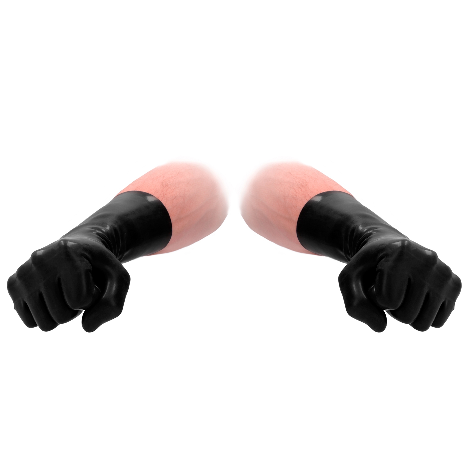 Fist It Latex Handsker One-Size - Black - One Size Fist It Latex Handsker One-Size - Black - One Size