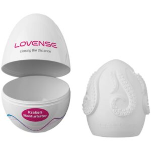 Lovense Kraken Masturbator Single - White